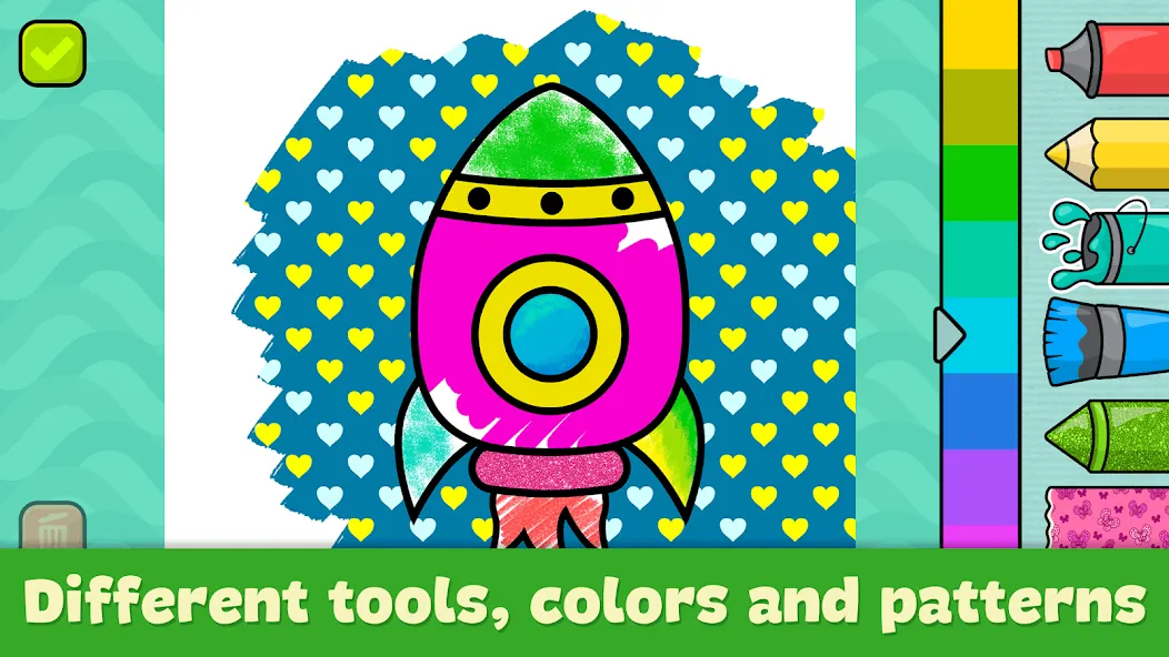 Coloring Book - Games for Kids  [МОД Mega Pack] Screenshot 2