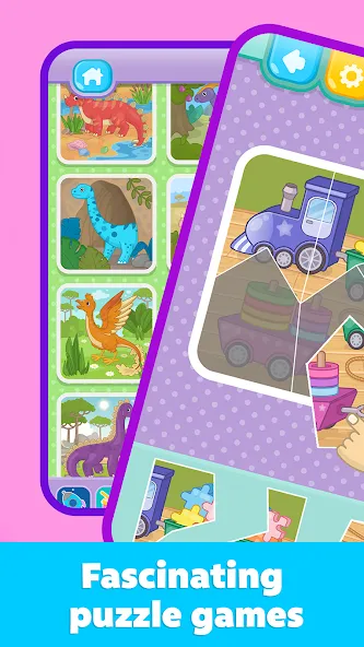 Kids Puzzles: Games for Kids  [МОД Unlimited Money] Screenshot 4