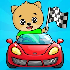 Взлом Bimi Boo Car Games for Kids  [МОД Бесконечные монеты] - полная версия apk на Андроид