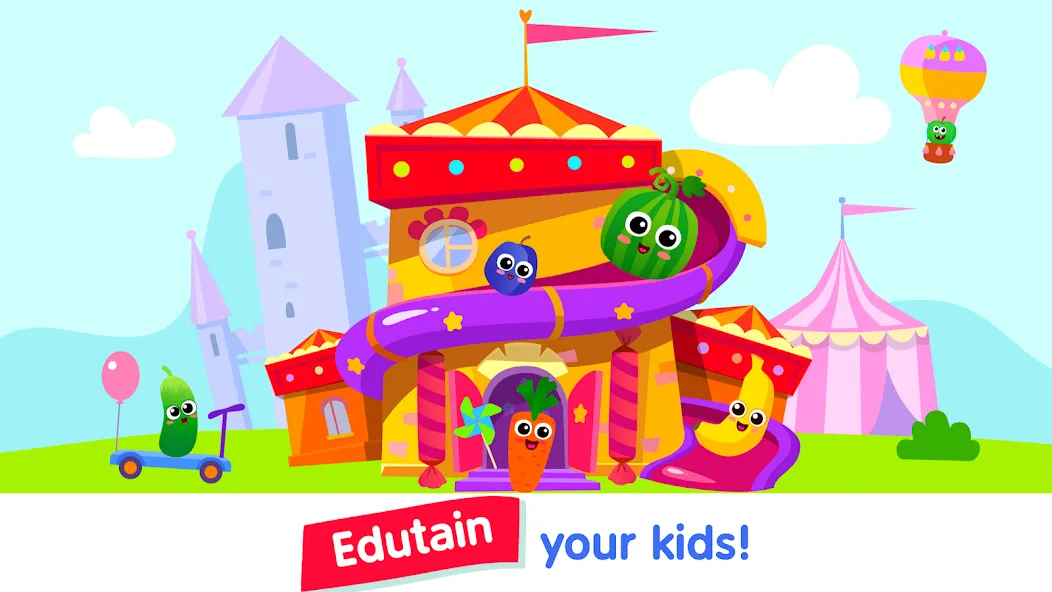 Kids Learning games 4 toddlers  [МОД Бесконечные монеты] Screenshot 1