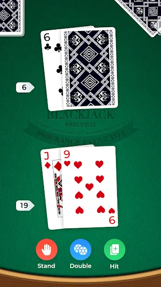 Blackjack (Блэкджек)  [МОД Все открыто] Screenshot 2