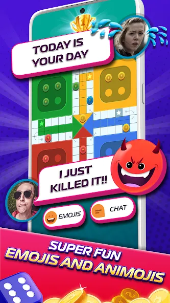 Ludo SuperStar- Board Game  [МОД Бесконечные деньги] Screenshot 5