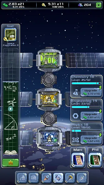 Idle Space Company (Айдл)  [МОД Unlocked] Screenshot 3