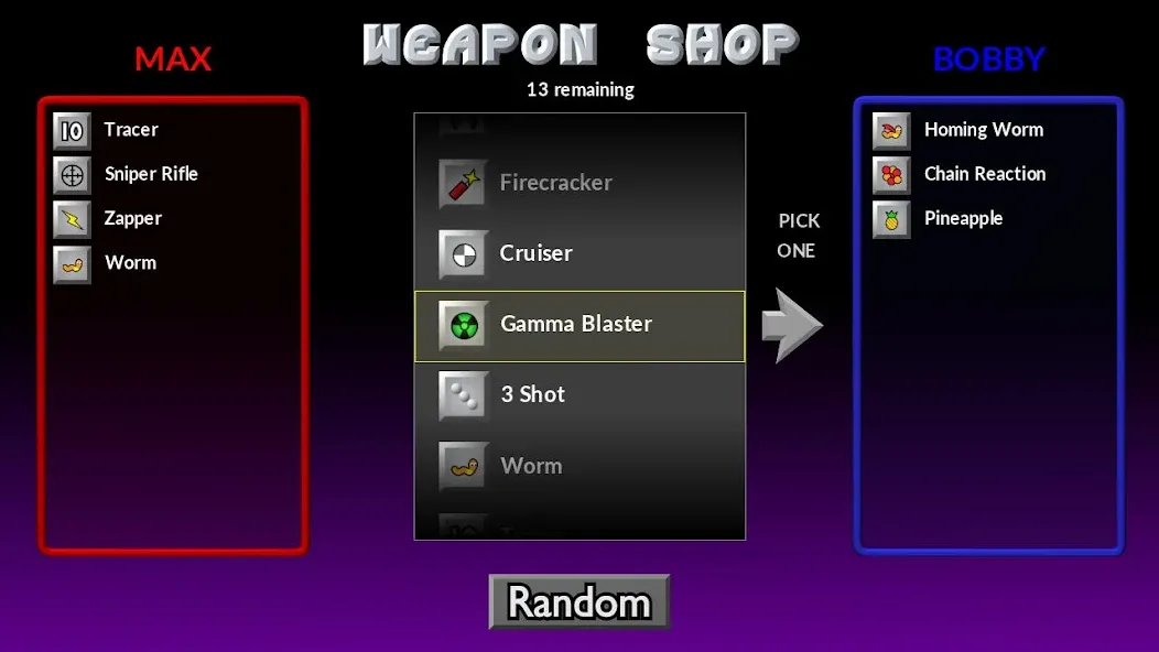 Pocket Tanks (Покет Танкс)  [МОД Много монет] Screenshot 2