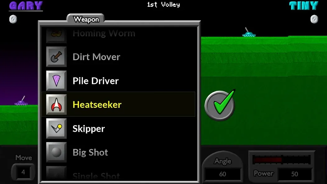 Pocket Tanks (Покет Танкс)  [МОД Много монет] Screenshot 3