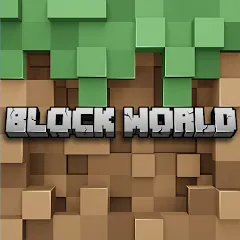 Скачать взломанную Block World 3D: Craft & Build  [МОД Все открыто] - стабильная версия apk на Андроид