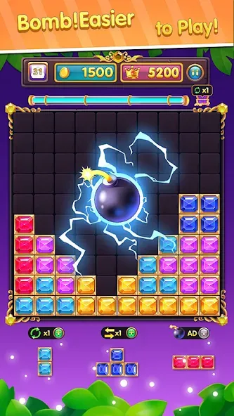 Block Puzzle: Block Blast!  [МОД Меню] Screenshot 2