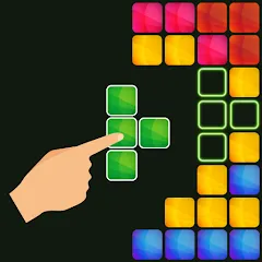 Скачать взломанную Block Buster - Hex and Square  [МОД Все открыто] - последняя версия apk на Андроид