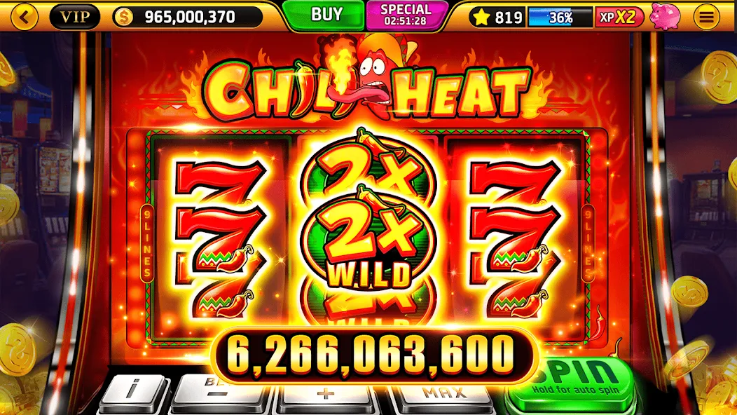 Wild Classic Slots Casino Game  [МОД Все открыто] Screenshot 5