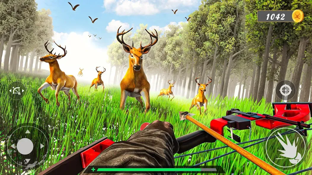 Animal Archery Hunting Games  [МОД Unlimited Money] Screenshot 4