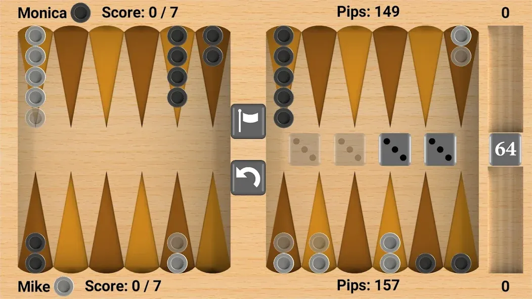 Bluetooth Backgammon  [МОД Меню] Screenshot 3