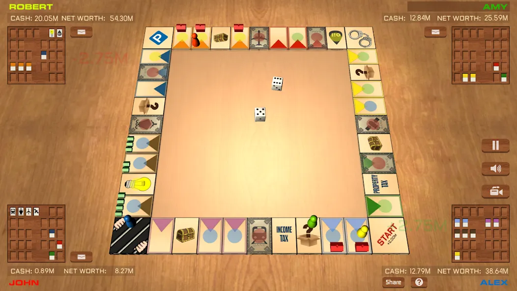 Businessman ONLINE board game (Бизнесмен онлайн настольная игра)  [МОД Все открыто] Screenshot 3