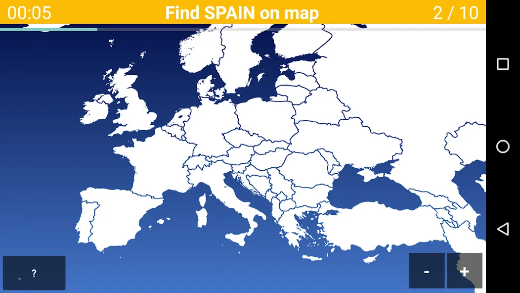 Europe Map Quiz - European Cou  [МОД Menu] Screenshot 2