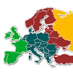 Взлом Europe Map Quiz - European Cou  [МОД Menu] - последняя версия apk на Андроид