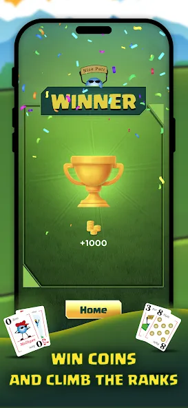 Play Nine: Golf Card Game (Плей Найн)  [МОД Unlimited Money] Screenshot 4