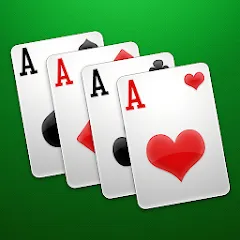 Скачать взломанную Solitaire: Classic Card Games (Солитер)  [МОД Много монет] - полная версия apk на Андроид