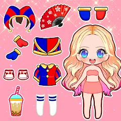 Скачать взлом Doll Dress Up: Makeup Games (Долл Дресс Ап)  [МОД Mega Pack] - полная версия apk на Андроид