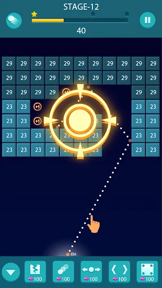 Bricks and Balls - Brick Game  [МОД Много денег] Screenshot 4