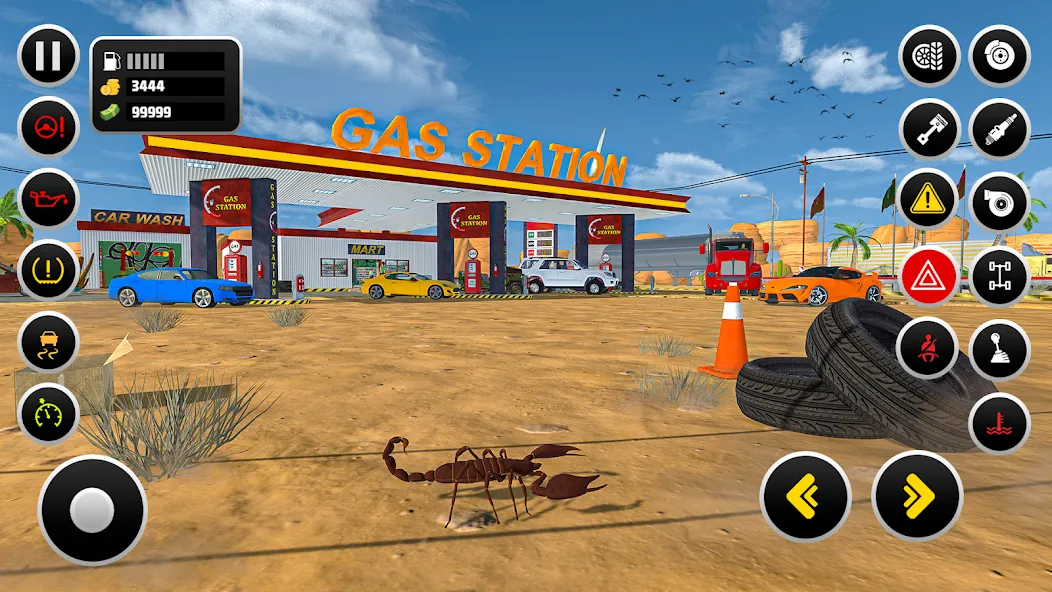 Gas Station Simulator Games  [МОД Много денег] Screenshot 3