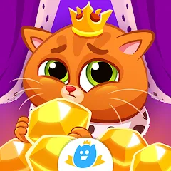 Взлом Bubbu Jewels - Merge Puzzle (Буббу Джуэлс)  [МОД Много денег] - полная версия apk на Андроид