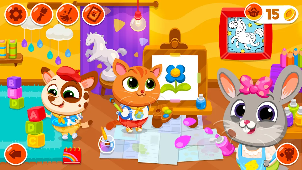 Bubbu School - My Virtual Pets (Буббу Скул)  [МОД Unlimited Money] Screenshot 4