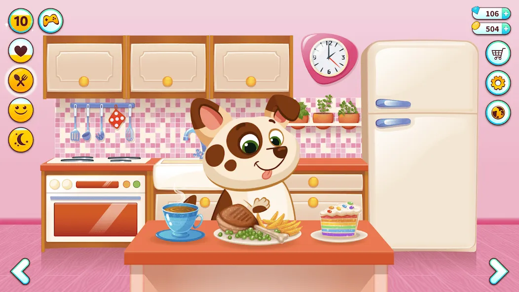 Duddu - My Virtual Pet Dog  [МОД Бесконечные монеты] Screenshot 3