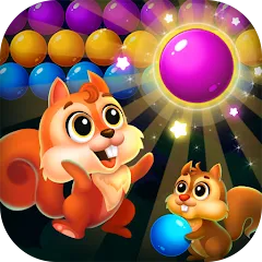 Скачать взлом Bubble Shooter Rescue (Бабл Шутер Рескью)  [МОД Mega Pack] - стабильная версия apk на Андроид