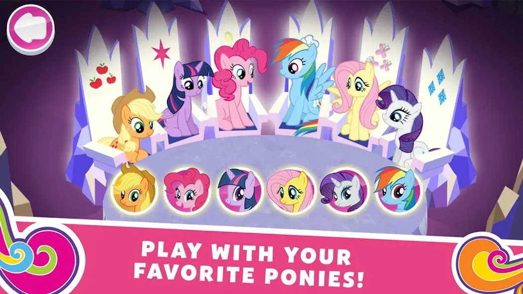 My Little Pony: Harmony Quest (Май Литл Пони)  [МОД Бесконечные монеты] Screenshot 1