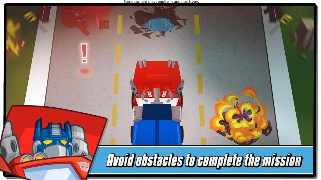 Transformers Rescue Bots: Hero (Трансформеры Роботы спасатели)  [МОД Меню] Screenshot 1
