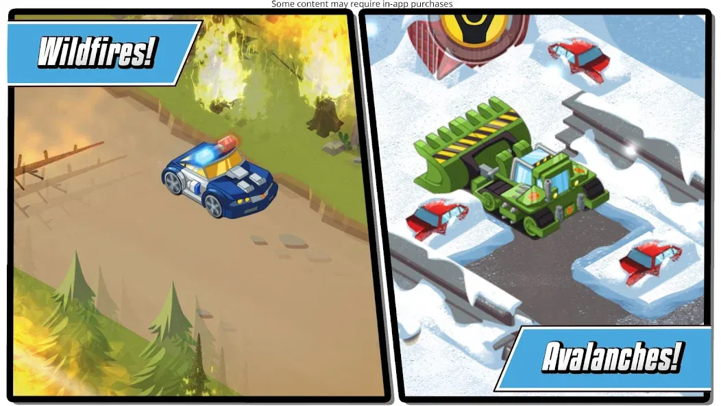 Transformers Rescue Bots: Hero (Трансформеры Роботы спасатели)  [МОД Меню] Screenshot 5