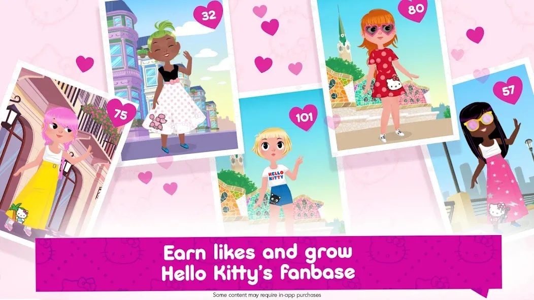 Hello Kitty Fashion Star  [МОД Menu] Screenshot 3