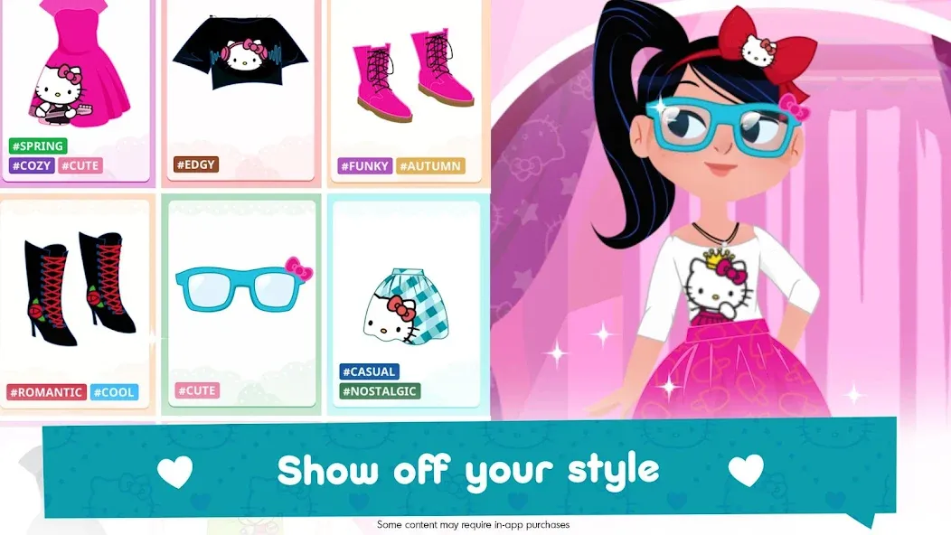 Hello Kitty Fashion Star  [МОД Menu] Screenshot 5