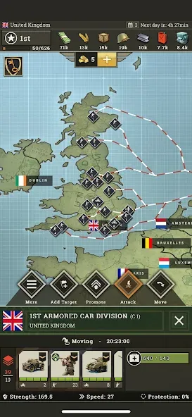 Call of War: Frontlines  [МОД Меню] Screenshot 3