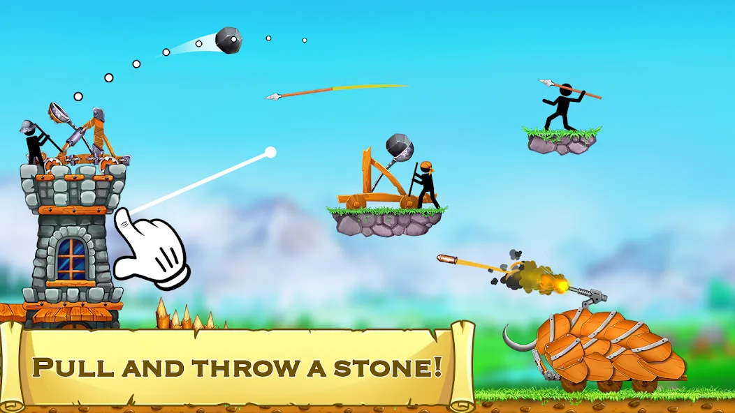 The Catapult 2 : bone masters  [МОД Unlimited Money] Screenshot 2