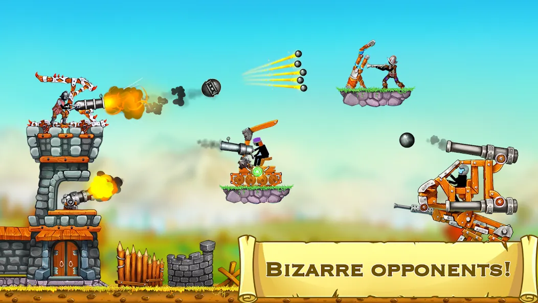 The Catapult 2 : bone masters  [МОД Unlimited Money] Screenshot 3