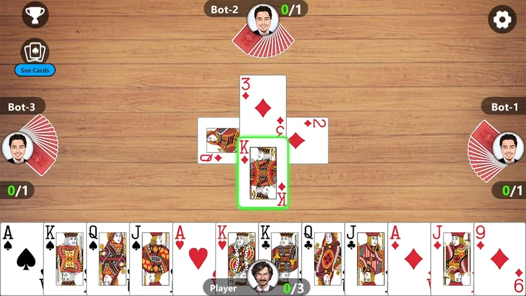 Callbreak Master 3 - Card Game  [МОД Все открыто] Screenshot 2