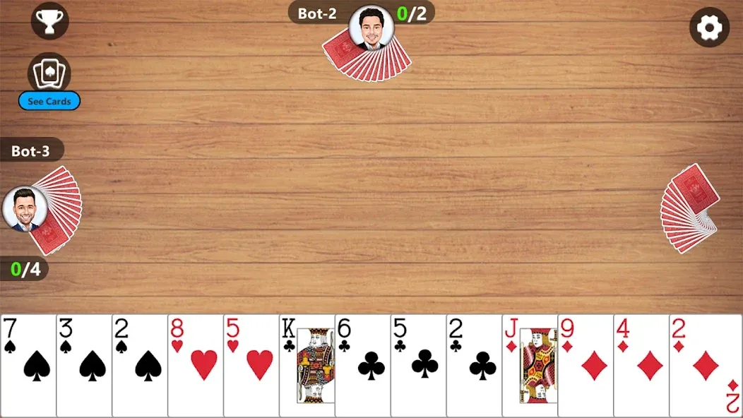 Callbreak Master 3 - Card Game  [МОД Все открыто] Screenshot 4