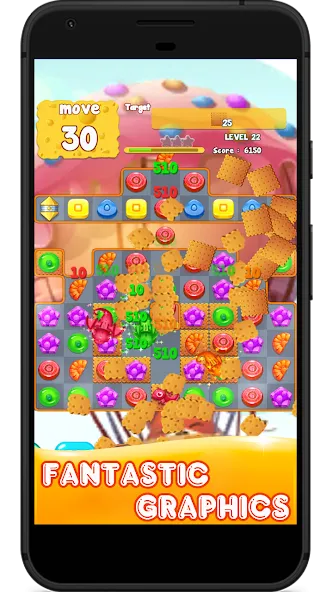 Candy 2024-Candy Match 3 Game (Кэнди 2023)  [МОД Много монет] Screenshot 5