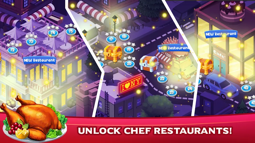 Cooking Mastery: Kitchen games  [МОД Много монет] Screenshot 2