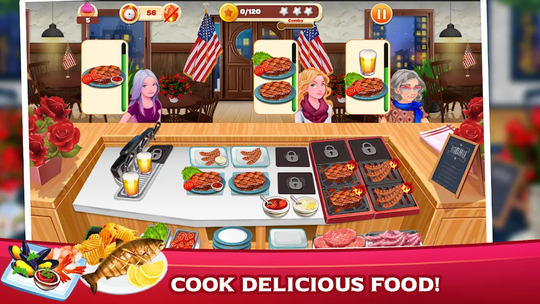 Cooking Mastery: Kitchen games  [МОД Много монет] Screenshot 3