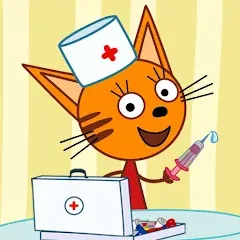 Скачать взломанную Kid-E-Cats: Animal hospital  [МОД Все открыто] - стабильная версия apk на Андроид