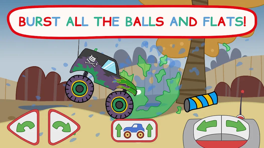 Kid-E-Cats: Kids Monster Truck  [МОД Бесконечные монеты] Screenshot 5