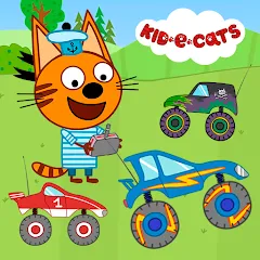 Взломанная Kid-E-Cats: Kids Monster Truck  [МОД Бесконечные монеты] - полная версия apk на Андроид