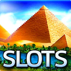 Скачать взлом Slots - Pharaoh's Fire (Слоты)  [МОД Бесконечные монеты] - полная версия apk на Андроид