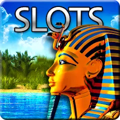 Скачать взломанную Slots - Pharaoh's Way Casino (Слоты)  [МОД Бесконечные монеты] - полная версия apk на Андроид