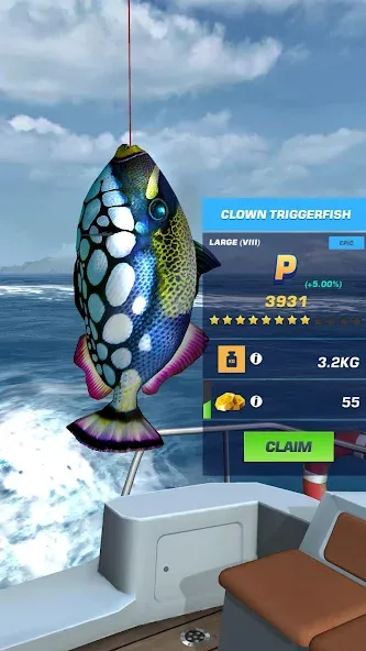 Fishing Rival 3D (Фишинг Ривал 3Д)  [МОД Много монет] Screenshot 4