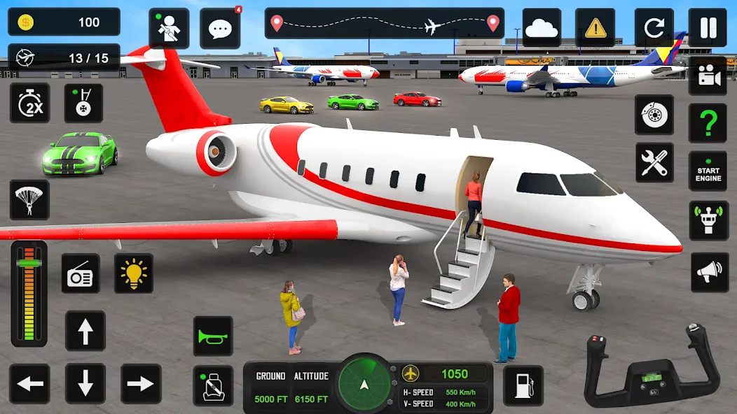 City Pilot Cargo Plane Games (Сити Пилот Карго Плейн Геймс)  [МОД Все открыто] Screenshot 2