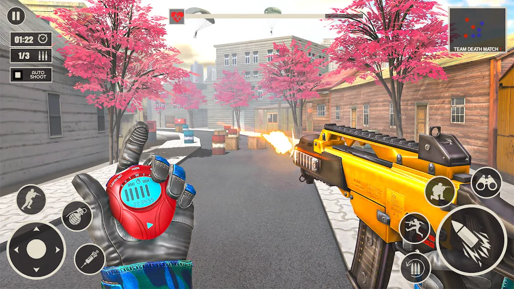 Offline War Shooting Games 3D  [МОД Меню] Screenshot 2