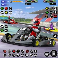 Взлом Buggy Race: Kart Racing Games  [МОД Mega Pack] - стабильная версия apk на Андроид