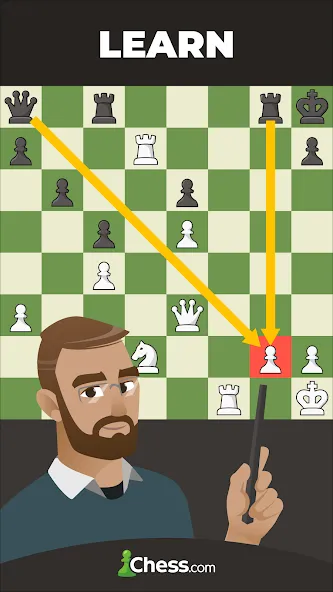 Chess - Play and Learn  [МОД Много монет] Screenshot 5